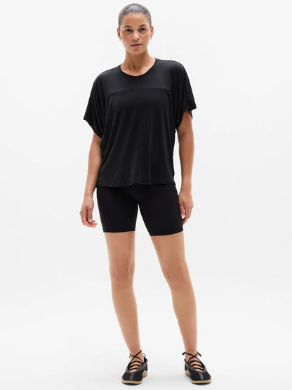 Move With Ease Draped Tee