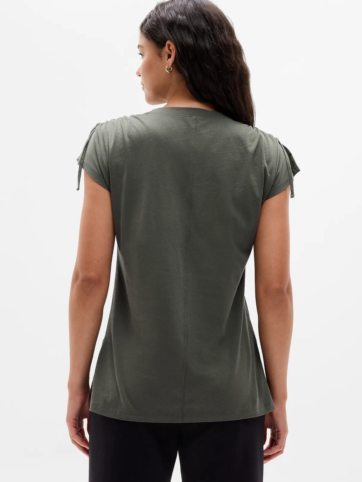 Favorite Cotton Cinched Tee
