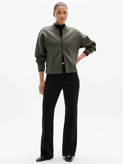 Form Knit Bomber Sweatshirt