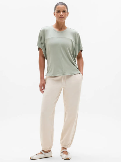 Move With Ease Draped Tee