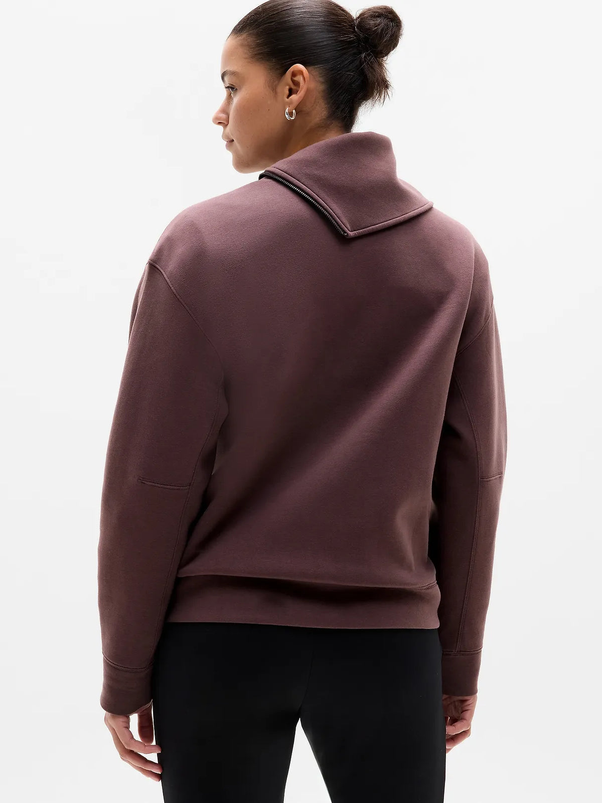 Form Knit Shawl Collar Sweatshirt