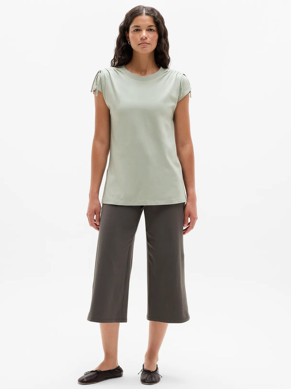 Favorite Cotton Cinched Tee