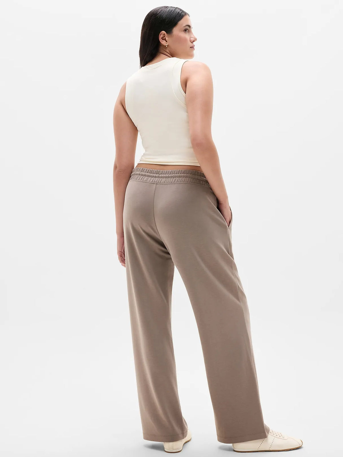 Seasoft Mid Rise Straight Pant