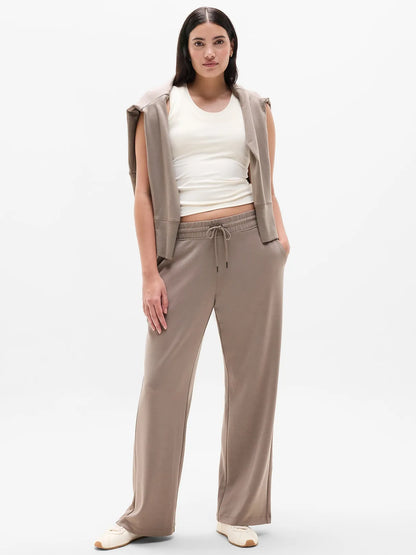 Seasoft Mid Rise Straight Pant