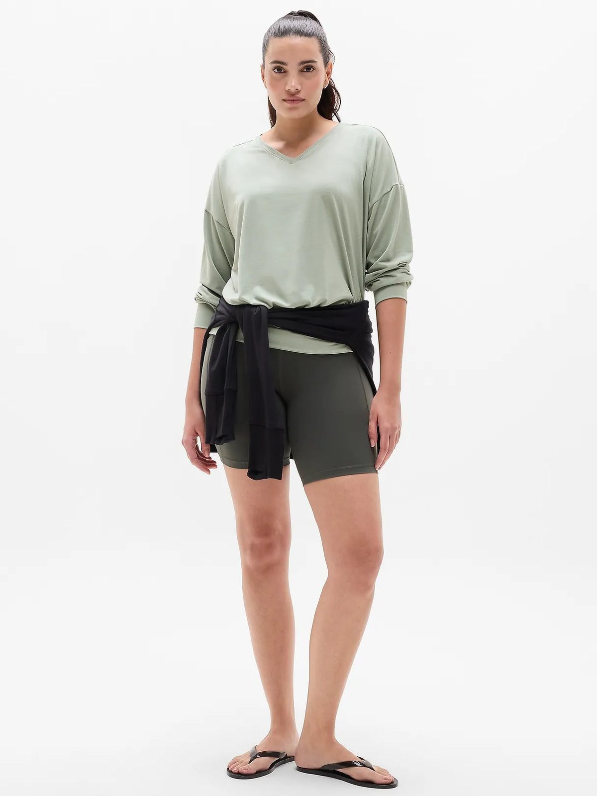 Move With Ease V-Neck Top