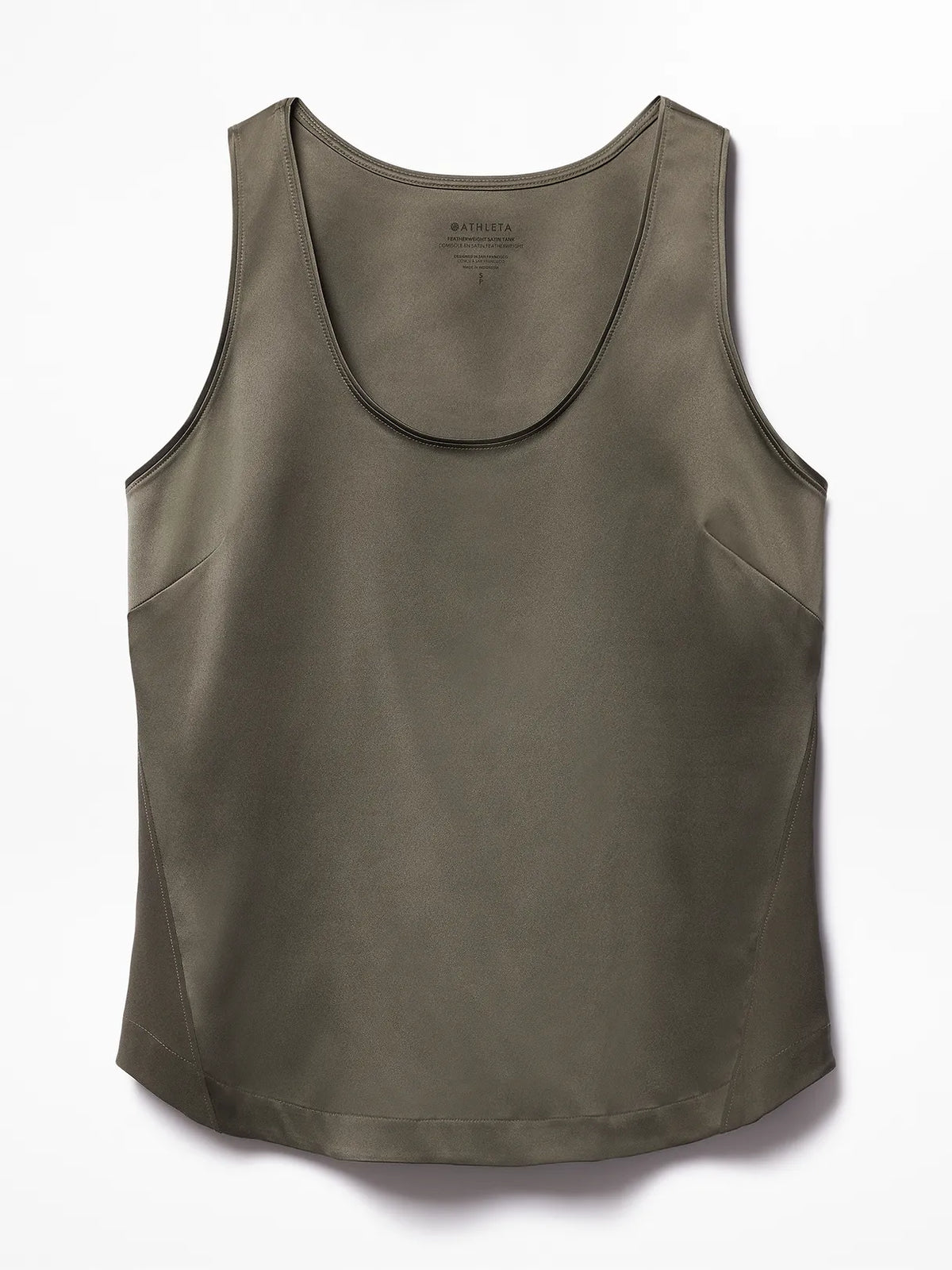 Featherweight Satin Tank