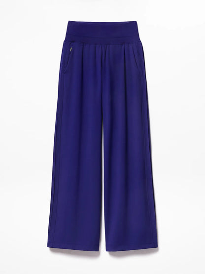 Venice Pintuck High Rise Wide Leg Pant