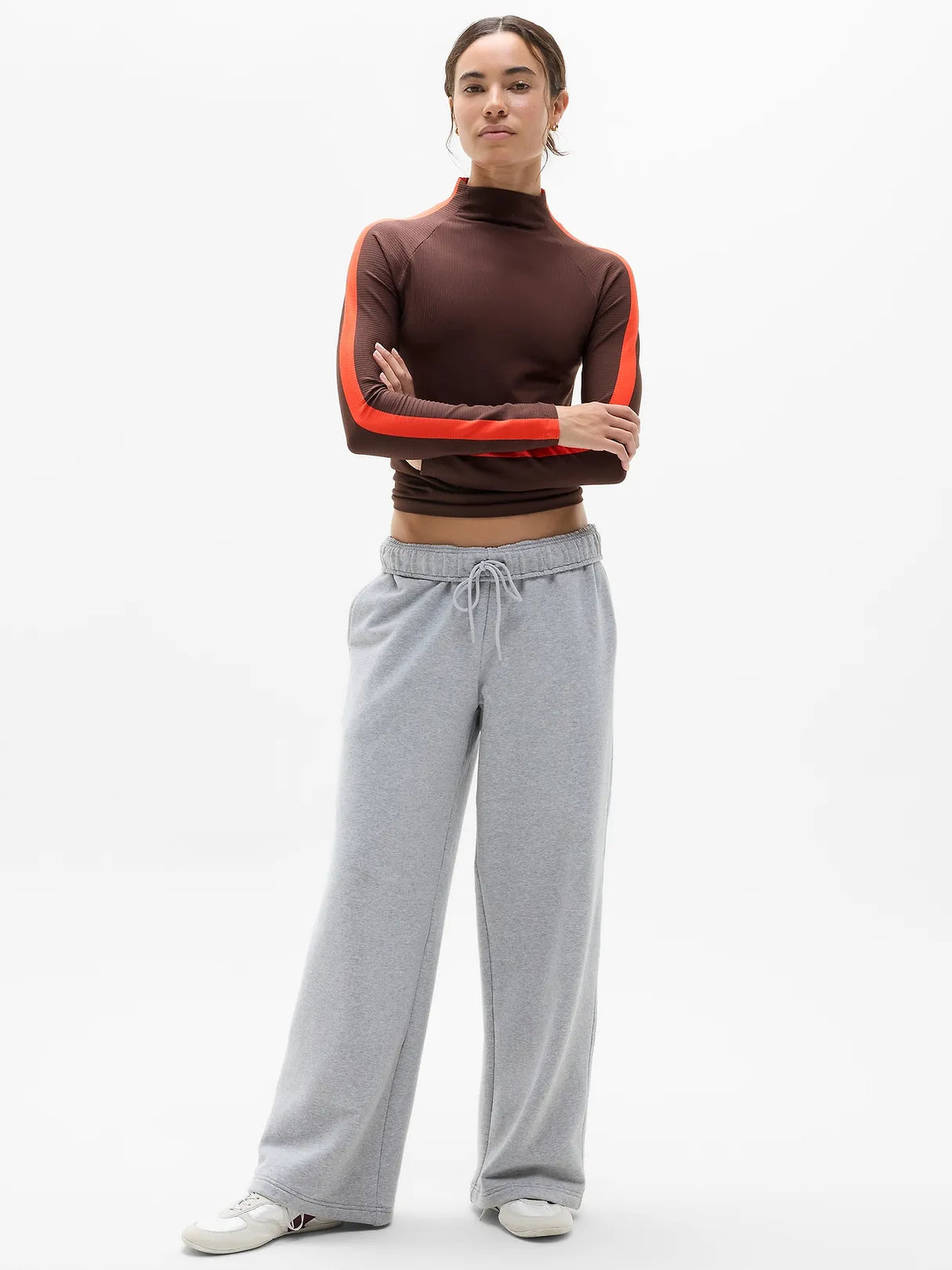 Renew Seamless Mock Neck Top