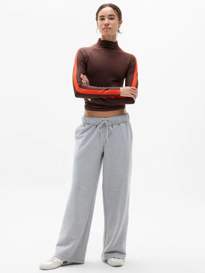 Renew Seamless Mock Neck Top
