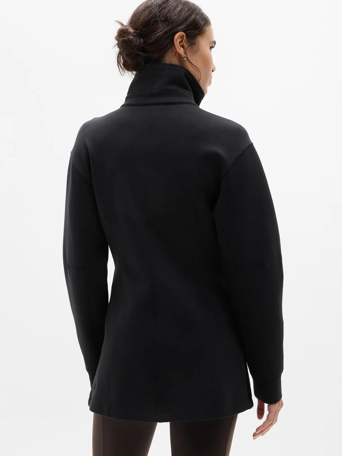 Form Knit Seamed Full Zip
