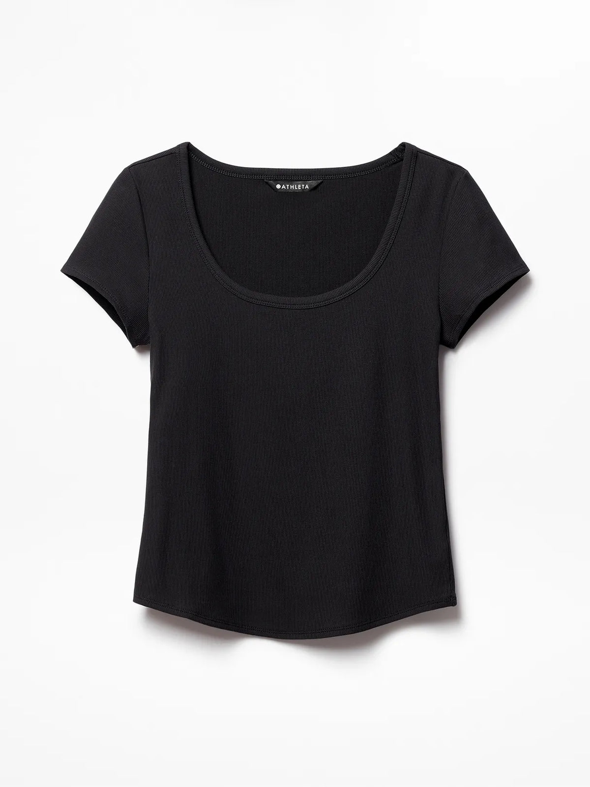 Signature Rib Scoop Tee