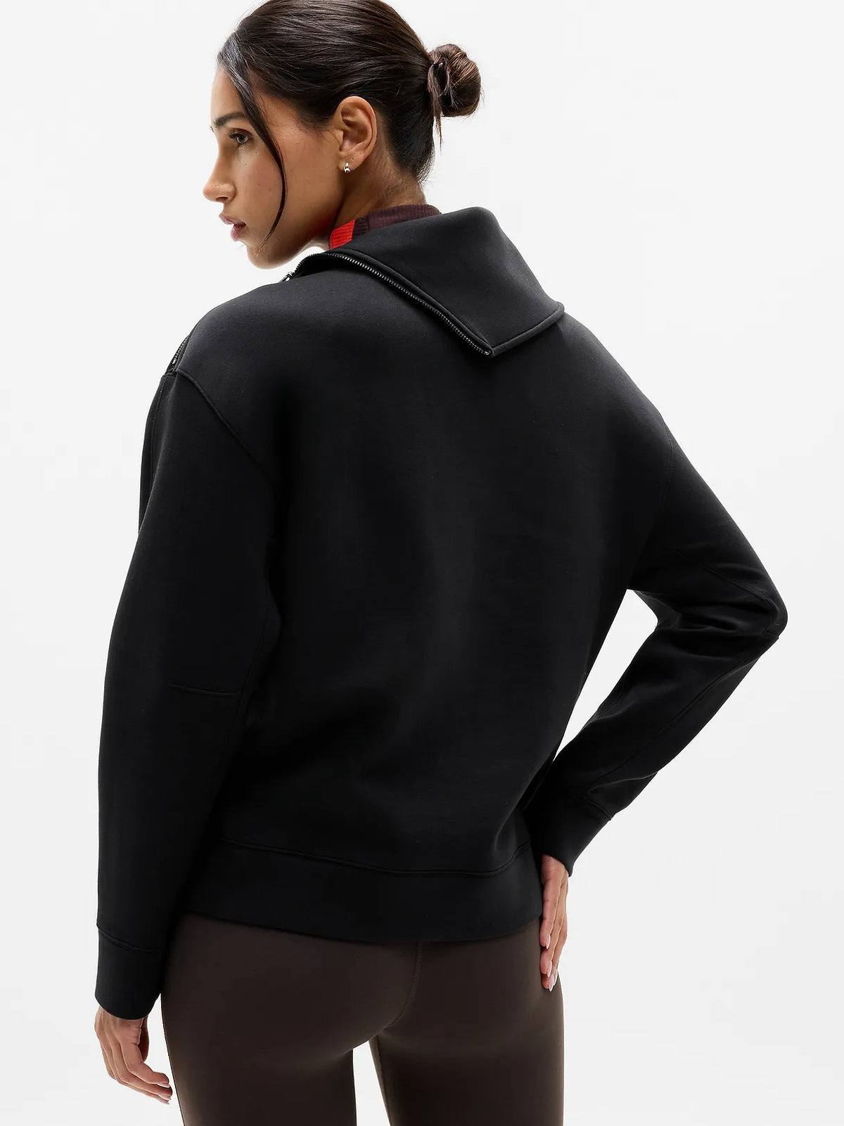 Form Knit Shawl Collar Sweatshirt