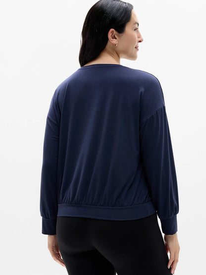 Move With Ease V-Neck Top