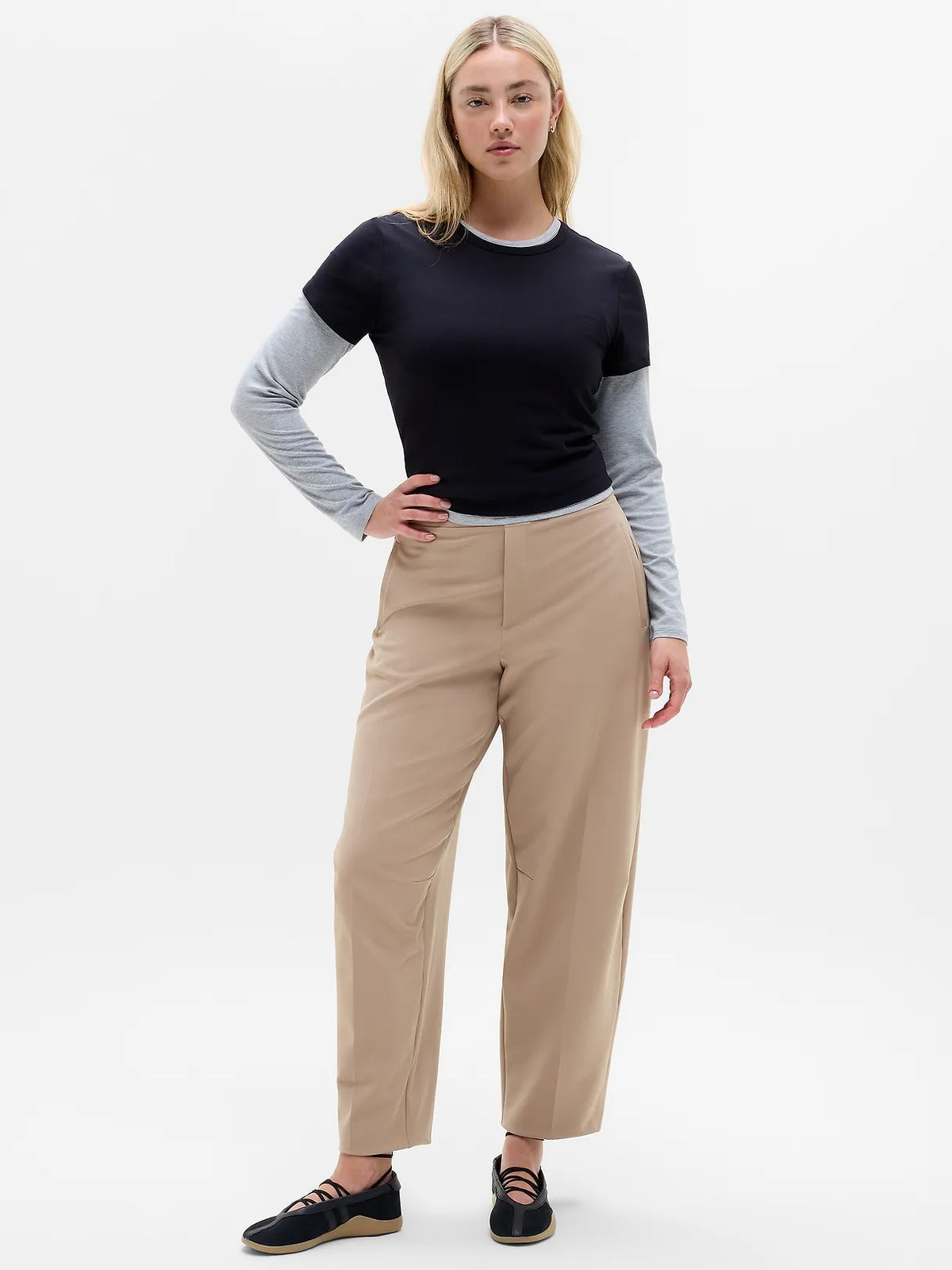 Endless High Rise Barrel Pant