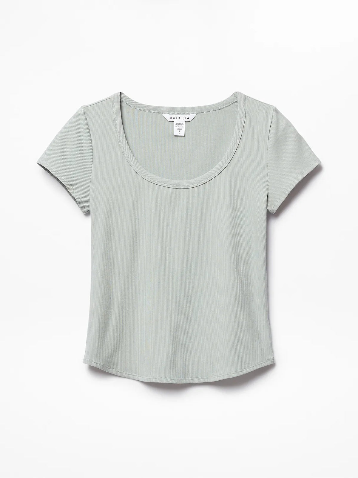 Signature Rib Scoop Tee
