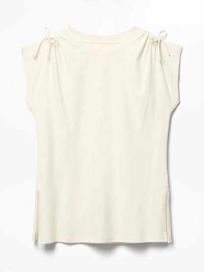Favorite Cotton Cinched Tee