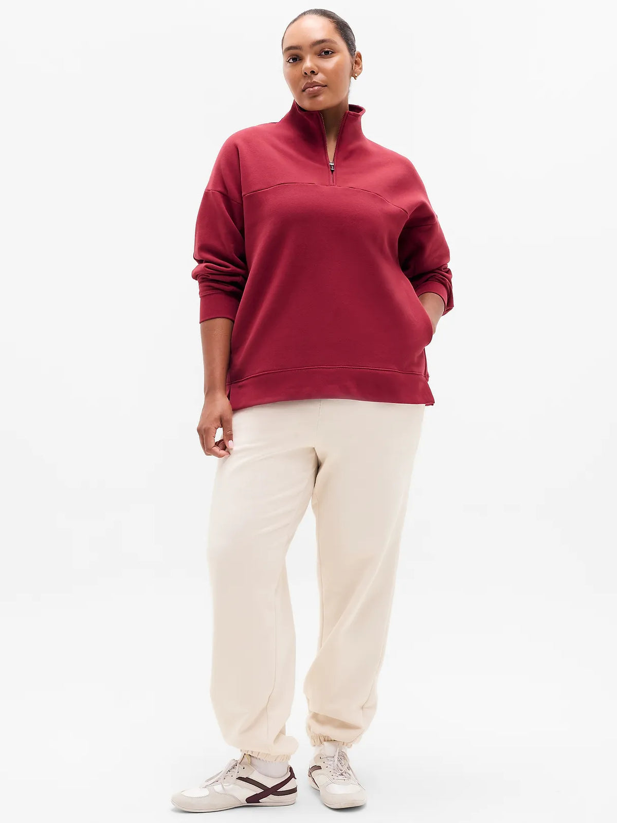 Forever Fleece 1/4 Zip Sweatshirt