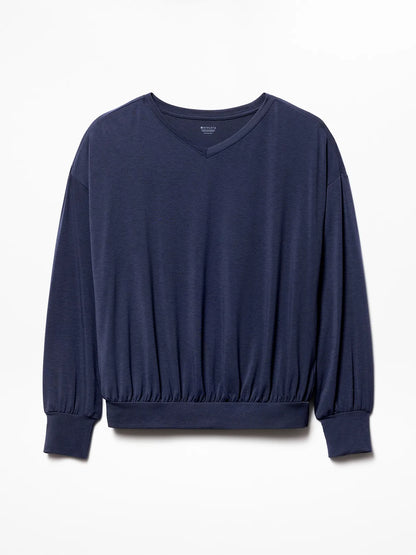 Move With Ease V-Neck Top
