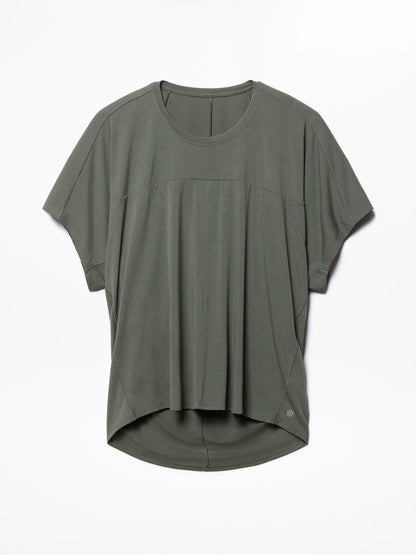 Move With Ease Draped Tee