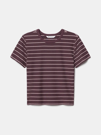 Signature Rib Crop Tee