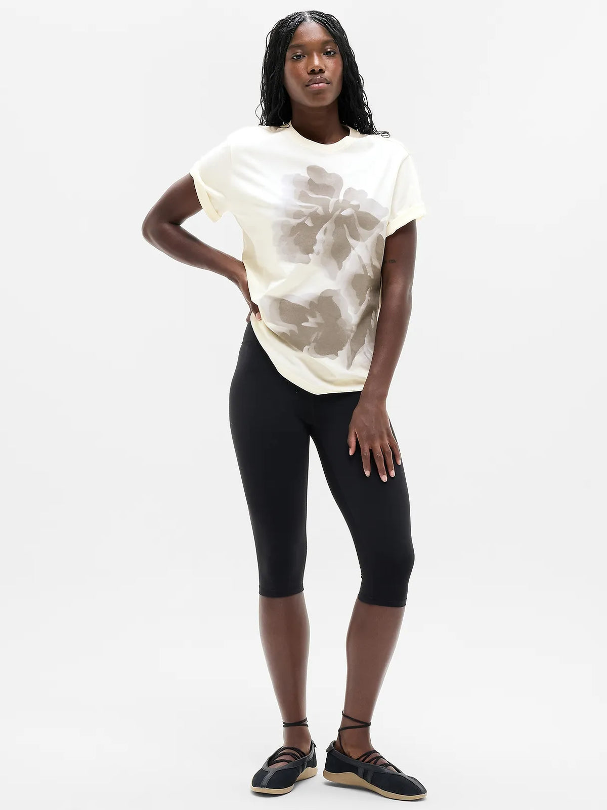 Favorite Cotton Relaxed Graphic Tee