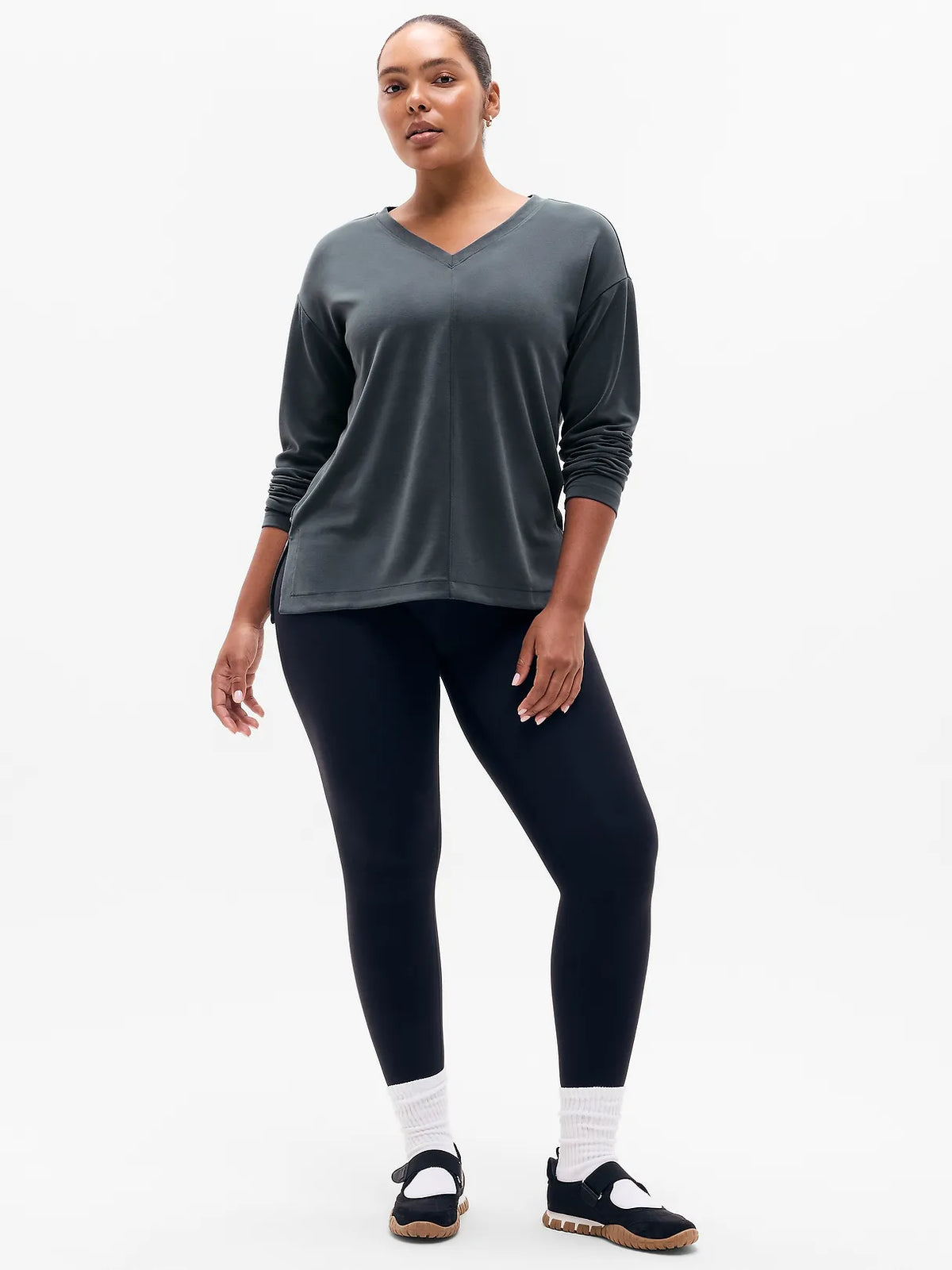 Seasoft V-Neck Sweatshirt