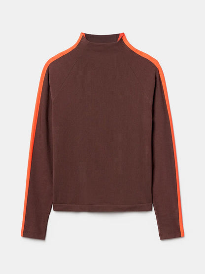 Renew Seamless Mock Neck Top