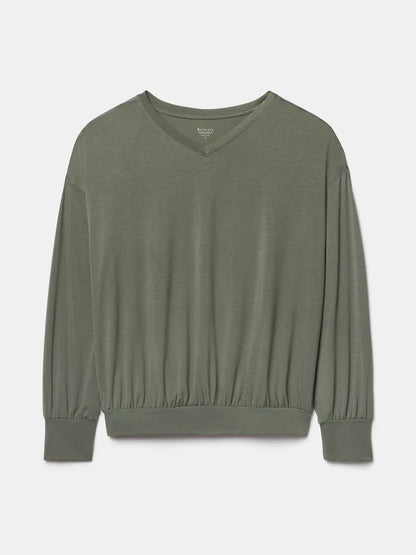Move With Ease V-Neck Top