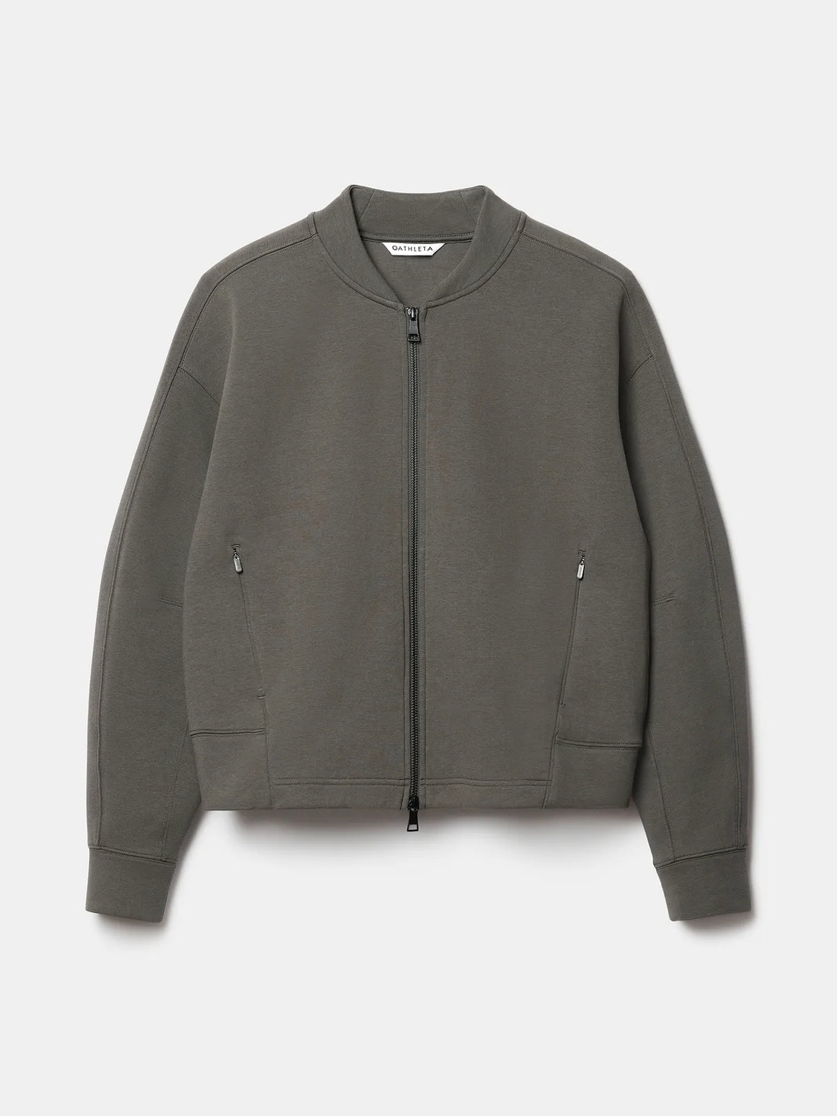 Form Knit Bomber Sweatshirt