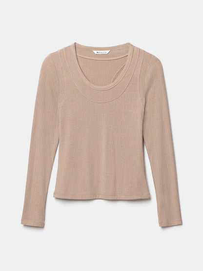Perfect Rib Layered Top